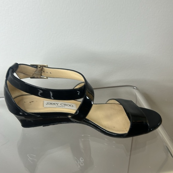 Jimmy Choo Low Wedge Sandal - Picture 4 of 11